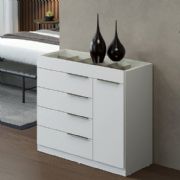 comoda com porta joia lume branca